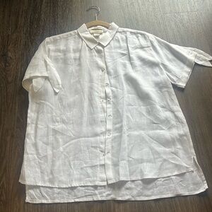 Like new, 100% linen, Cynthia Rowley size Small